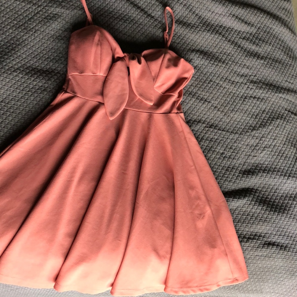 Windsor Peachy Bow Dress